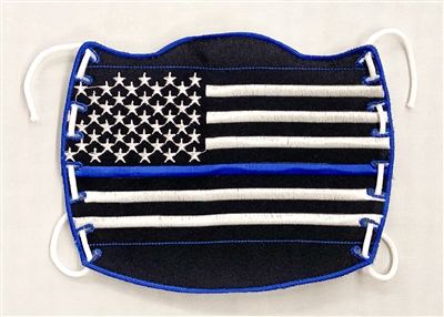 Us Thin Blue Line Mask